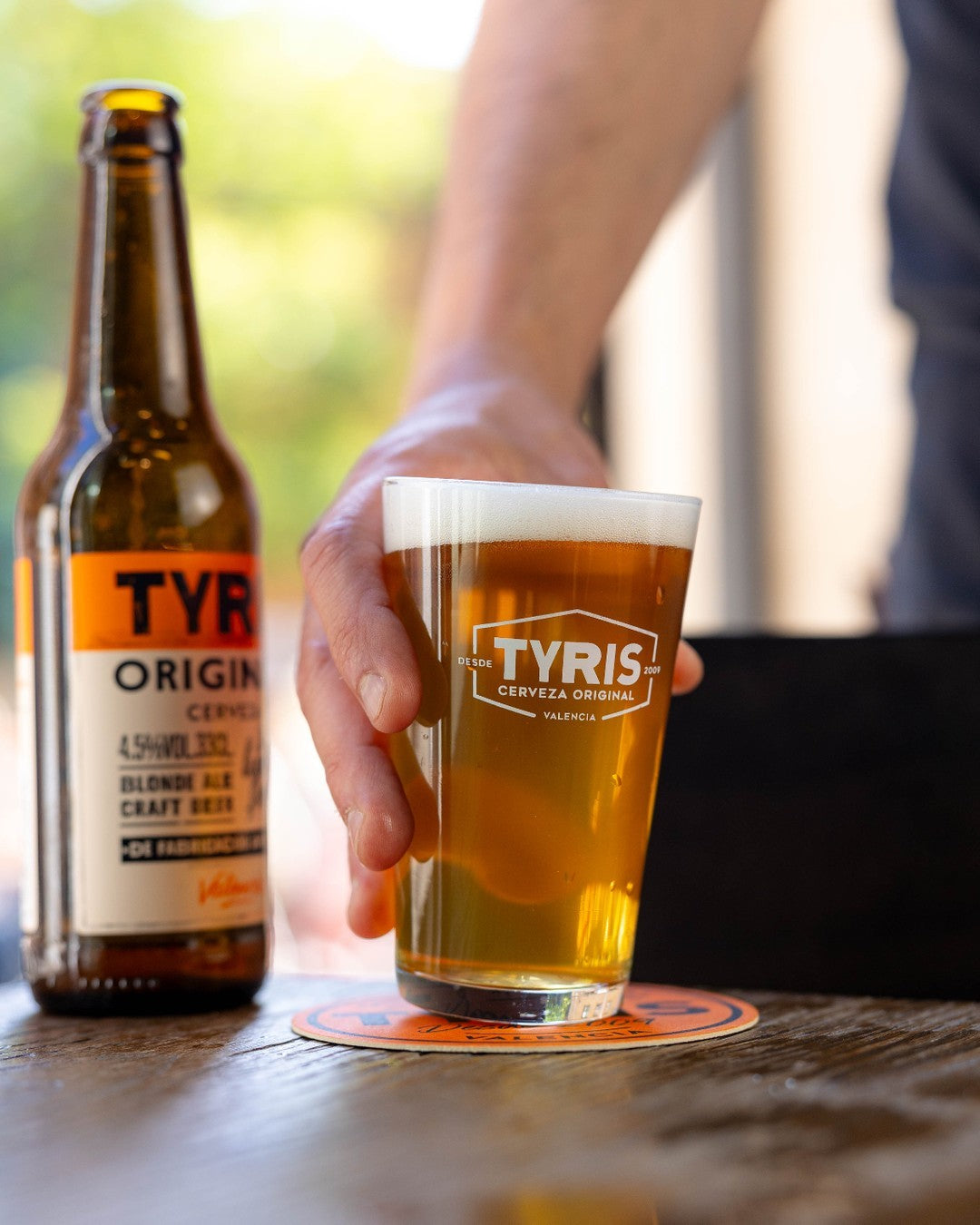 TYRIS ORIGINAL - BLONDE ALE CRAFT BEER (PER DOOS)