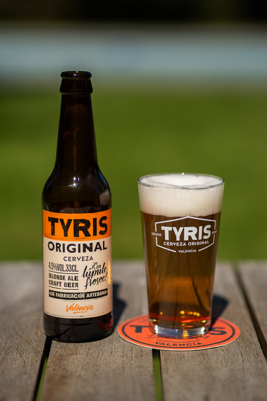 TYRIS ORIGINAL - BLONDE ALE CRAFT BEER (PER DOOS)